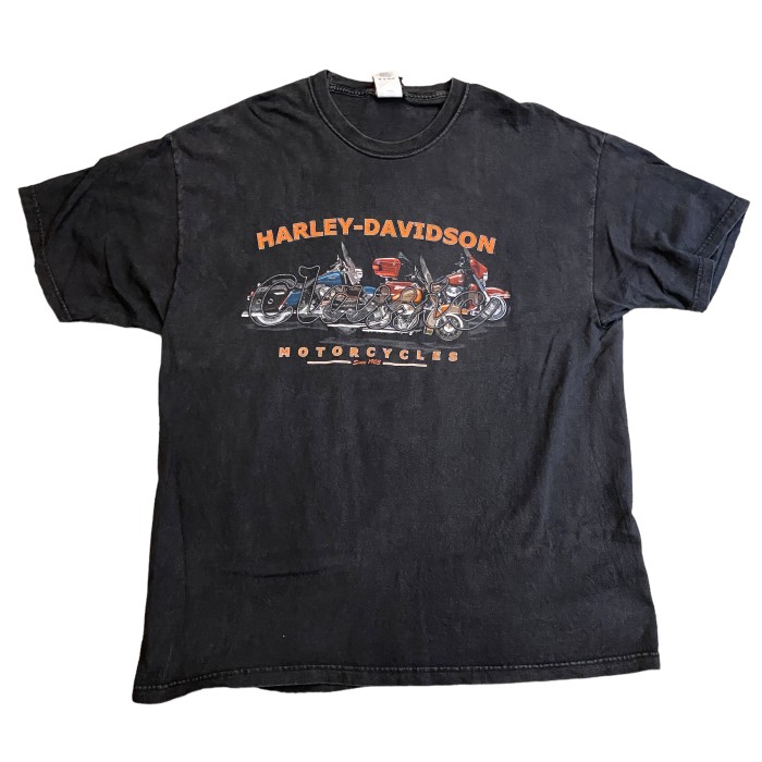USED 02 ハーレーダビッドソン Tシャツ XL ブラック | Vintage.City ヴィンテージ 古着