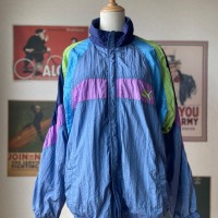 PUMA プーマ 刺繍ロゴ ジャケット ライトブルー | Vintage.City 古着屋、古着コーデ情報を発信