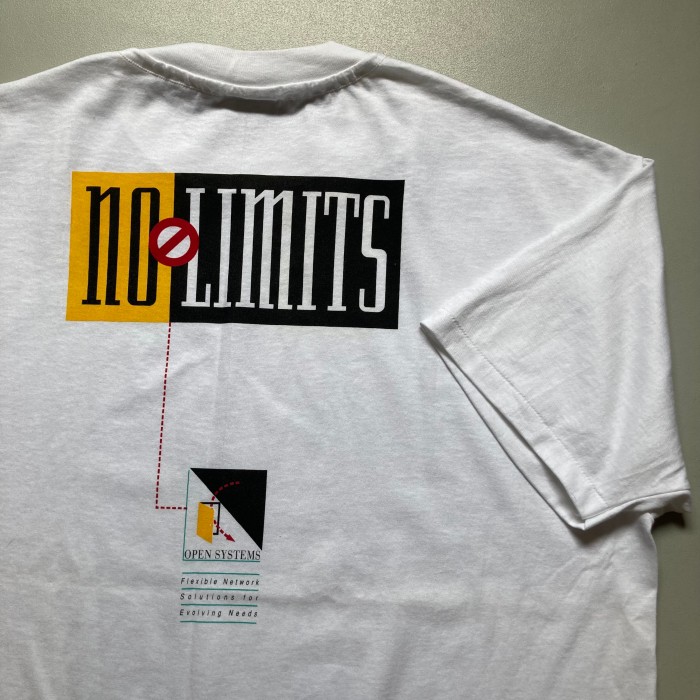 90s extended systems T-shirt 「NO LIMITS」 「DEAD STOCK」企業Tシャツ | Vintage.City ヴィンテージ 古着