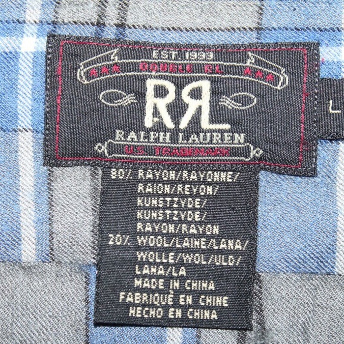 90s RRL Rayon Check Shirt "初期タグ" | Vintage.City Vintage Shops, Vintage Fashion Trends