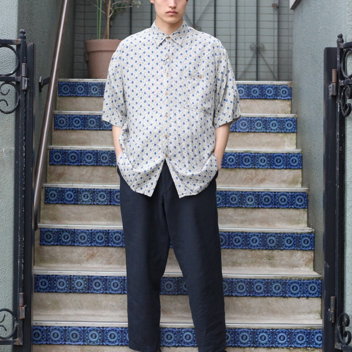 USA VINATGE BASIC EDITIONS HALF SLEEVE PATTERNED ALL OVER SHIRT/アメリカ古着半袖総柄シャツ | Vintage.City ヴィンテージ 古着