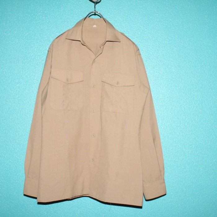 70s (1970) French Army Officer Shirt | Vintage.City 古着屋、古着コーデ情報を発信