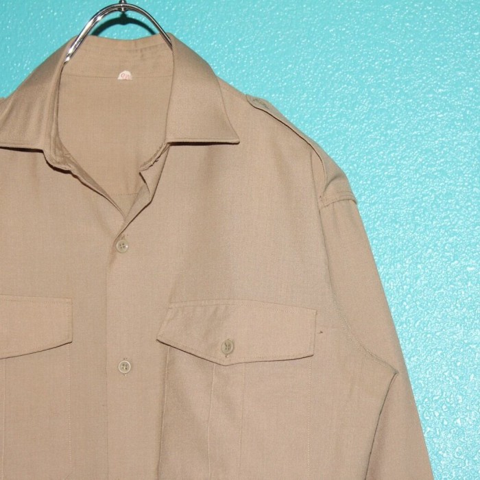 70s (1970) French Army Officer Shirt | Vintage.City 빈티지숍, 빈티지 코디 정보