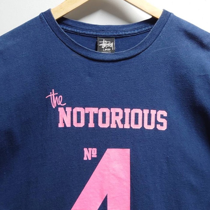STUSSY The Notorious No.4 ロゴ プリント Tシャツ | Vintage.City Vintage Shops, Vintage Fashion Trends
