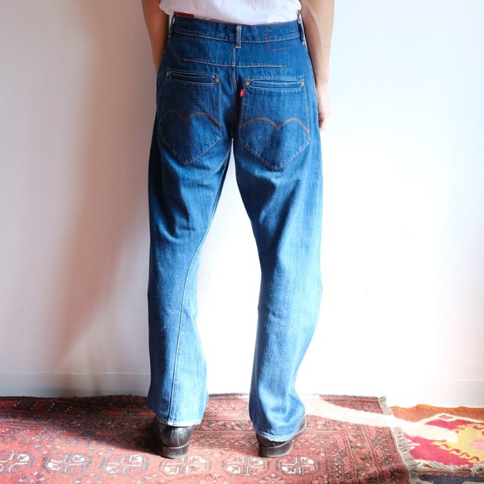 【Levis RED リーバイスレッド】1st comfort pants blue-line INDIGO | Vintage.City 古着屋、古着コーデ情報を発信