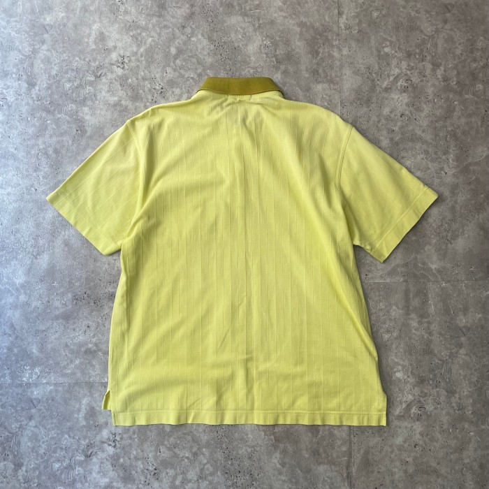 【KENZO】ケンゾー ポロシャツ ライトグリーン 黄緑 L-XLサイズ相当 | Vintage.City ヴィンテージ 古着
