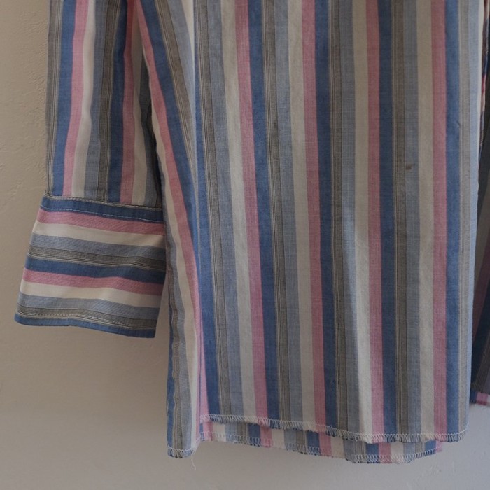 【Wrangler ラングラー】 ストライプシャツ BLUEPINK | Vintage.City 古着屋、古着コーデ情報を発信