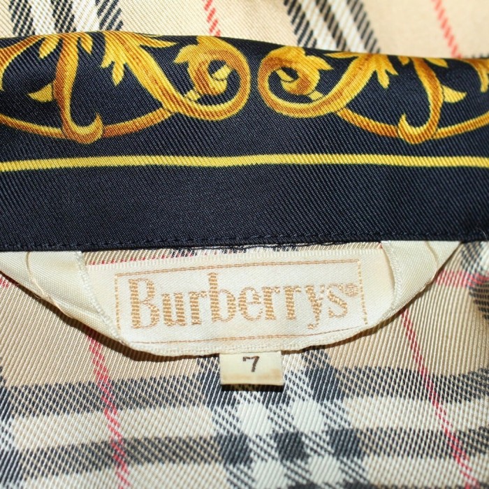 80s Burberrys Burberry Check Open Collar Shirt | Vintage.City 古着屋、古着コーデ情報を発信