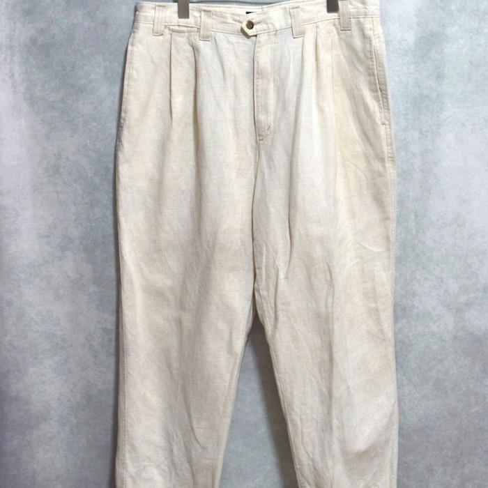 90s dockers linen slacks | Vintage.City 古着屋、古着コーデ情報を発信