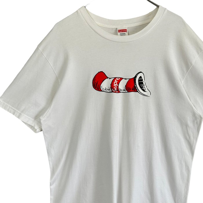 最終値下げ】シュプリーム リキッドロゴ センターロゴ Tシャツ Ｍサイズ-
