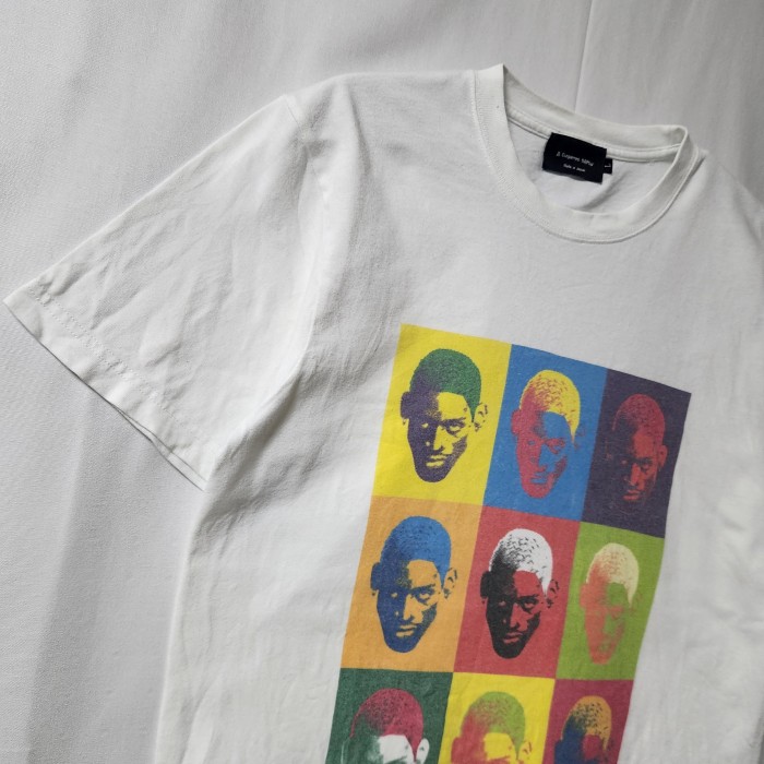 SAPEur サプール　NBA デニスロッドマン　マルチデザイン　Tシャツ　半袖　白　サイズL | Vintage.City 古着屋、古着コーデ情報を発信