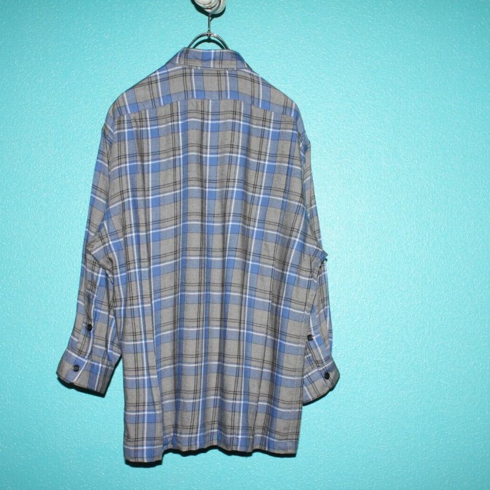 90s RRL Rayon Check Shirt "初期タグ" | Vintage.City 빈티지숍, 빈티지 코디 정보