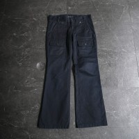 " GUCCI " flare cargo pants black | Vintage.City ヴィンテージ 古着