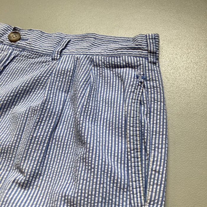 90s polo Ralph Lauren Stripe pants 「シアサッカー」スラックスパンツ ラルフローレン | Vintage.City 古着屋、古着コーデ情報を発信