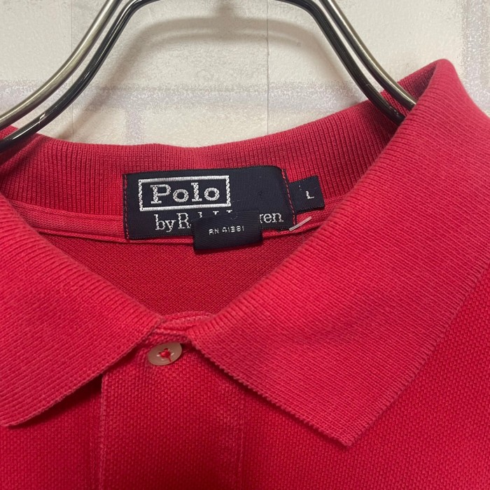 POLO by RALPH LAUREN   半袖ポロシャツ　L   刺繍　コットン100% | Vintage.City 빈티지숍, 빈티지 코디 정보