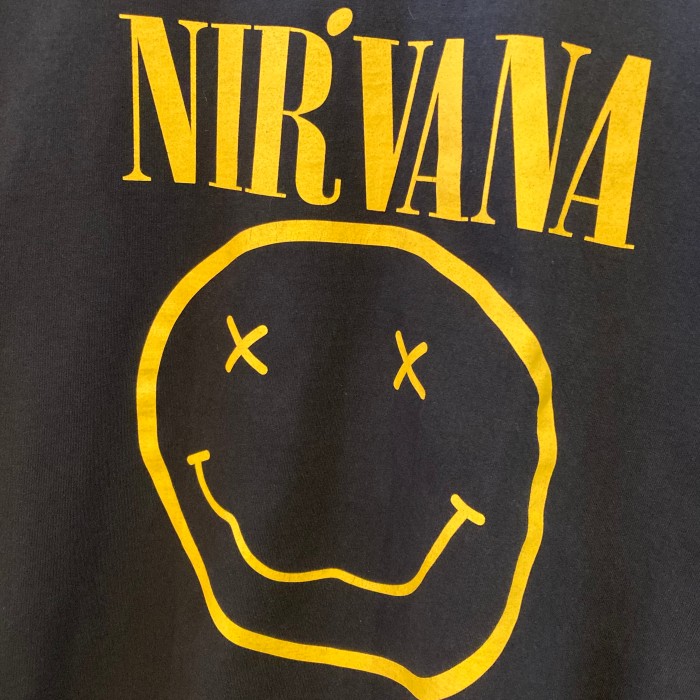 90's NIRVANA スマイリーフェイス Tシャツ(SIZE XL) | Vintage.City 古着屋、古着コーデ情報を発信