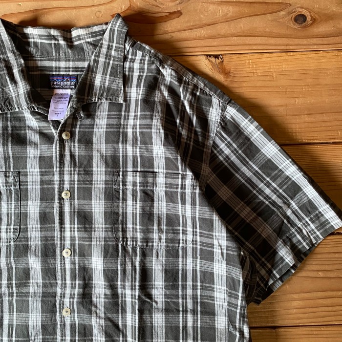 patagonia open collar check shirts | Vintage.City 古着屋、古着コーデ情報を発信