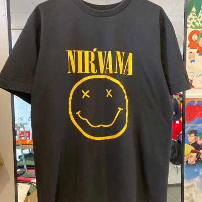 90's NIRVANA スマイリーフェイス Tシャツ(SIZE XL) | Vintage.City ヴィンテージ 古着