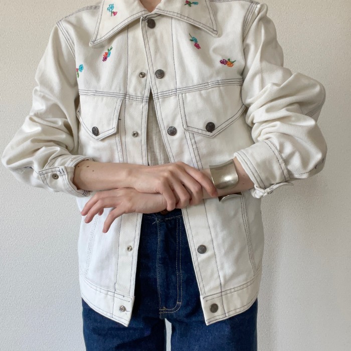embroidery jacket | Vintage.City 古着屋、古着コーデ情報を発信