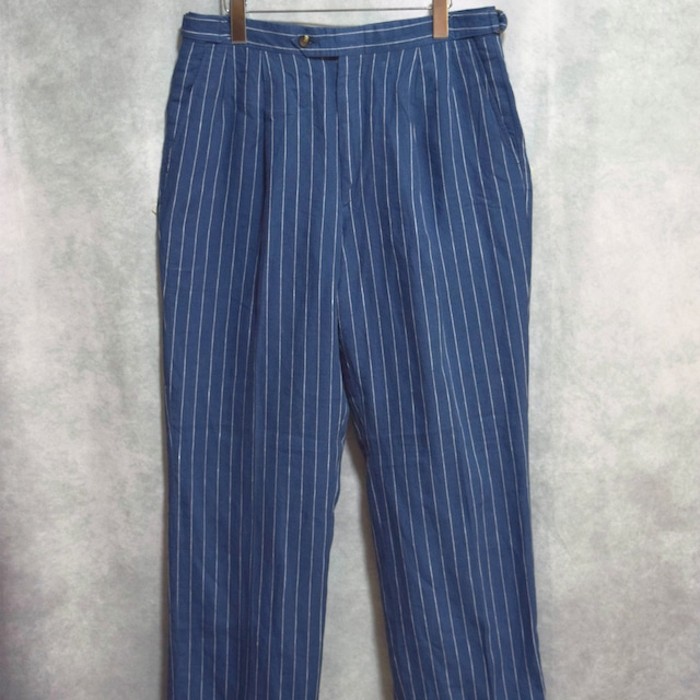 “ paul frederic “ linen slacks | Vintage.City 古着屋、古着コーデ情報を発信