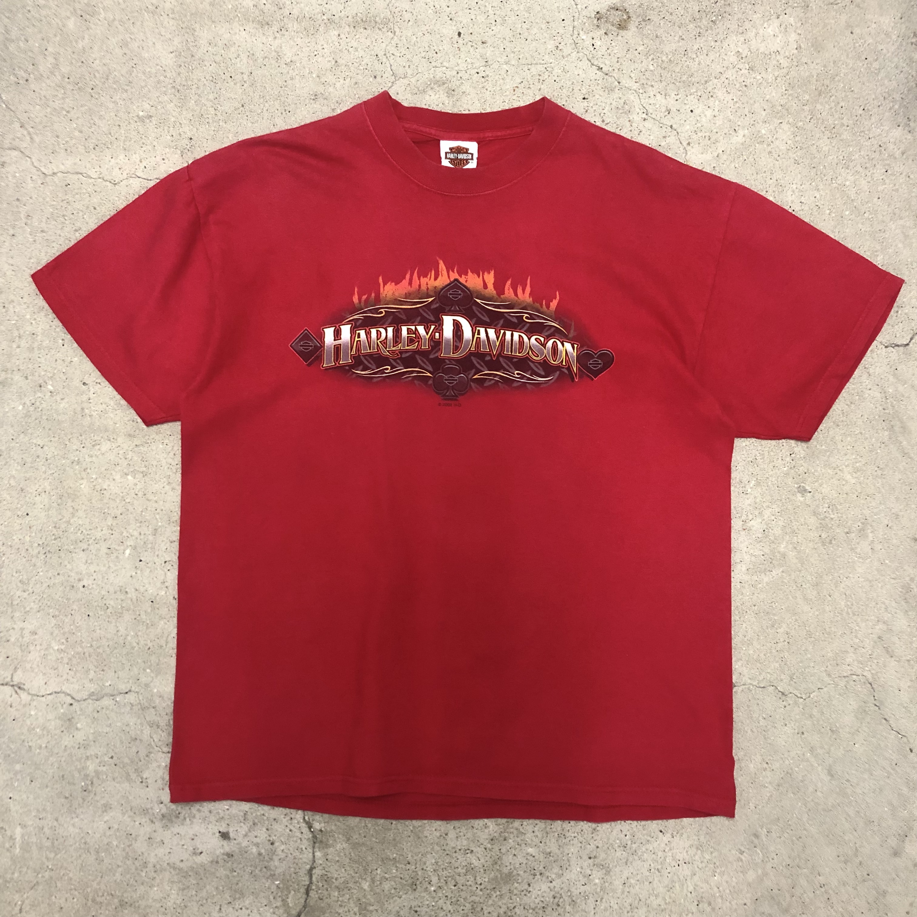ハーレーダビットソン　　Tシャツ　00s USA 両面プリント　XL