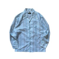 70s TOWNCRAFT designer collection open collar shirt | Vintage.City 빈티지숍, 빈티지 코디 정보