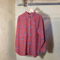 LLBEAN flannelshirt flower pattern | Vintage.City 빈티지숍, 빈티지 코디 정보