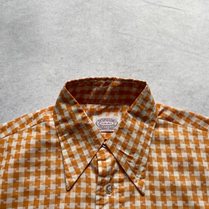 70s McGREGOR SCOTSET S/S shirt | Vintage.City 古着屋、古着コーデ情報を発信