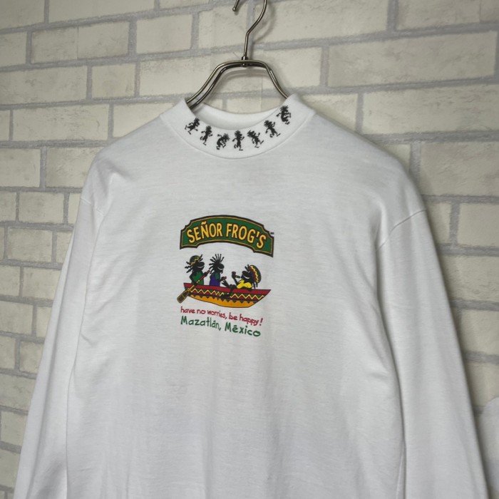 【両面プリント】SENOR FROGS   長袖Tシャツ　L   ロンT | Vintage.City 古着屋、古着コーデ情報を発信
