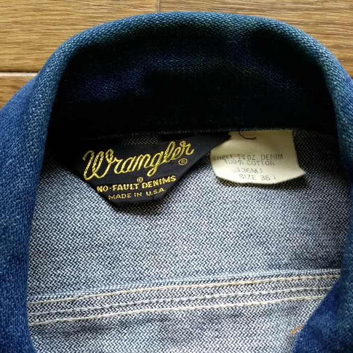80s wrangler 136MJ　デニムジャケット | Vintage.City 古着屋、古着コーデ情報を発信