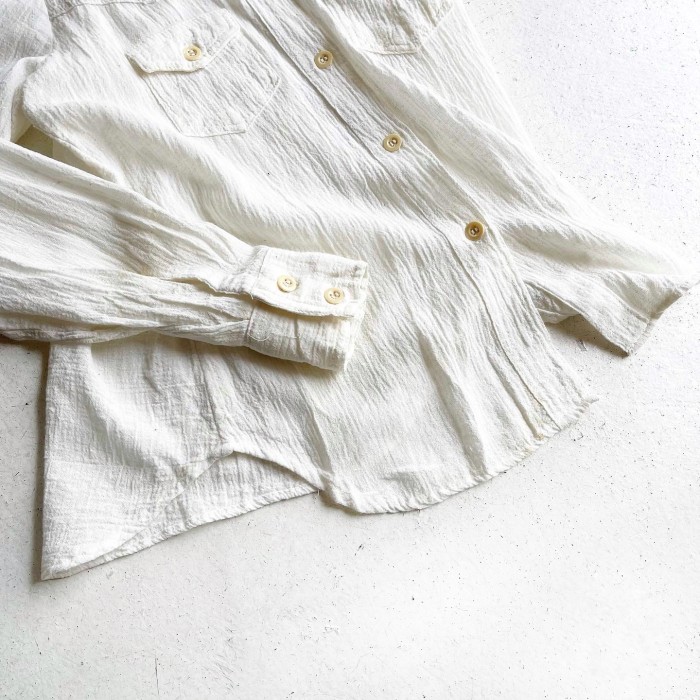1970s  Indian Cotton Western yoke shirt 【L】 | Vintage.City 빈티지숍, 빈티지 코디 정보