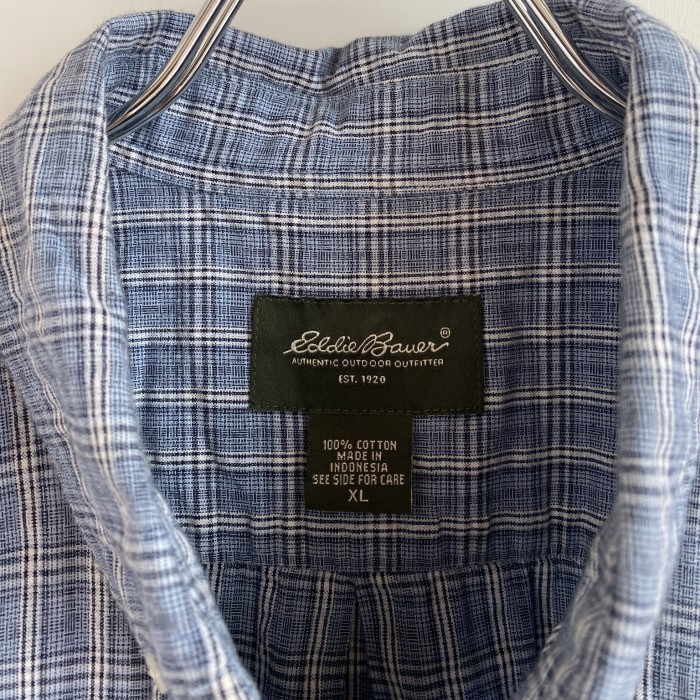 Eddie Bauer｜CHECK SHIRT チェックシャツ エディバウワー | Vintage.City 빈티지숍, 빈티지 코디 정보