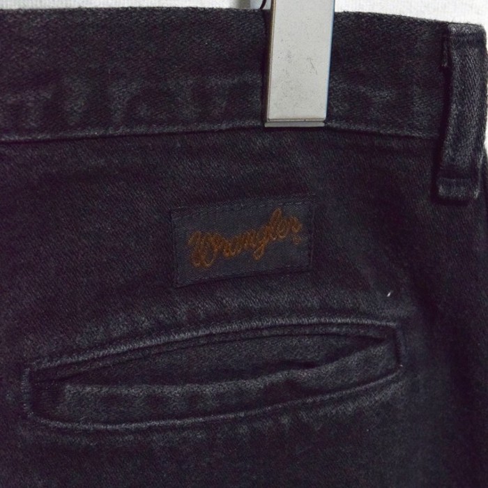90s wrangler black denim slacks | Vintage.City 古着屋、古着コーデ情報を発信