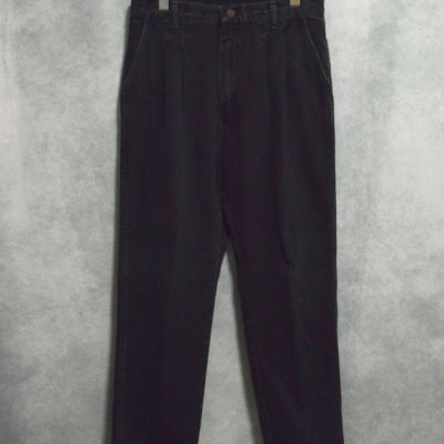 90s wrangler black denim slacks | Vintage.City ヴィンテージ 古着