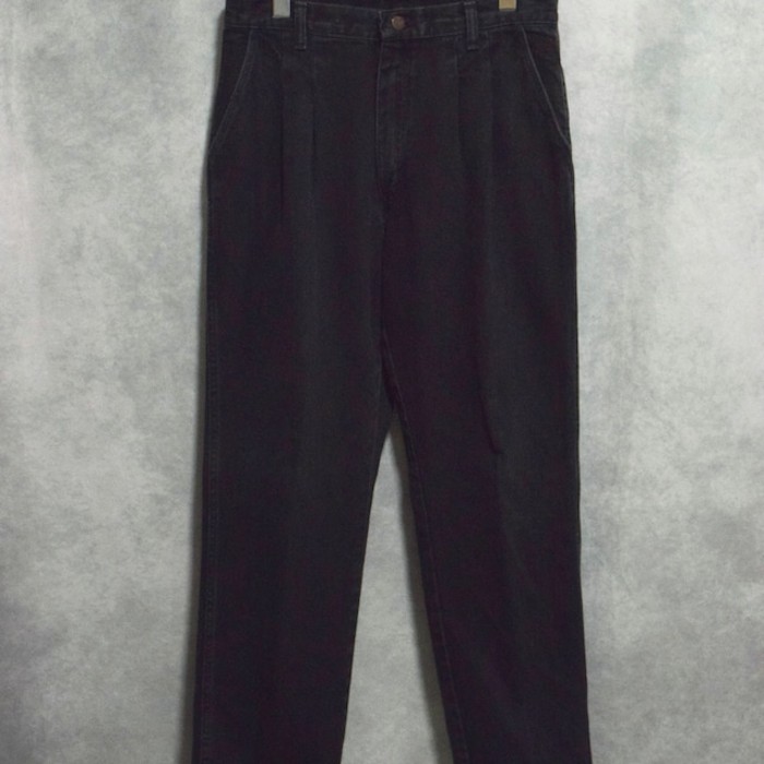 90s wrangler black denim slacks | Vintage.City Vintage Shops, Vintage Fashion Trends