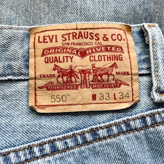 LEVI‘S 550 リラックスフィット　テーパード　　　ptｰ66 | Vintage.City 빈티지숍, 빈티지 코디 정보