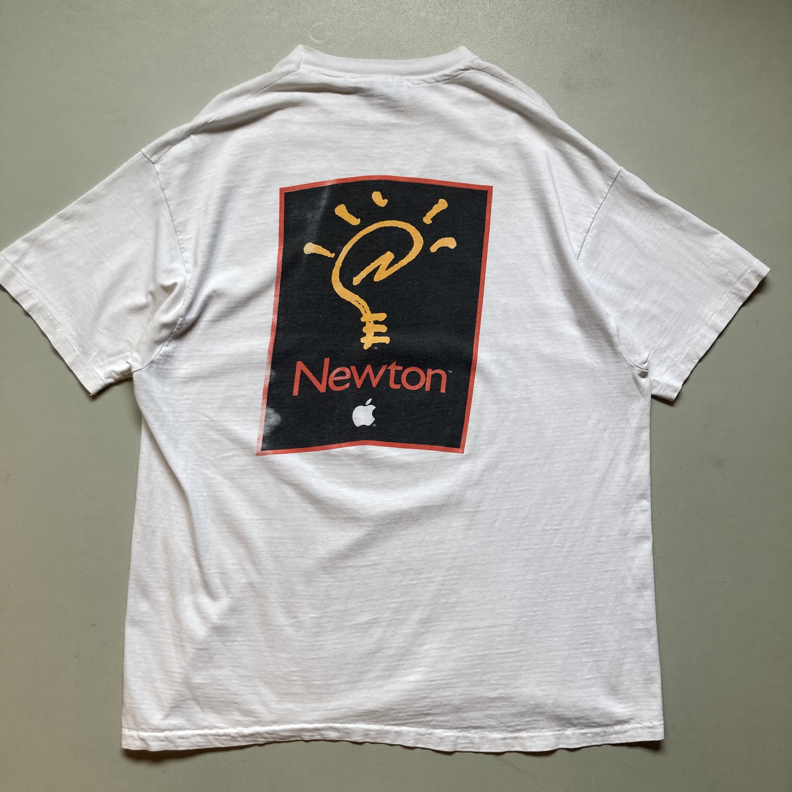 90s Apple Newton T-shirt アップルTシャツ ニュートン 企業Tシャツ