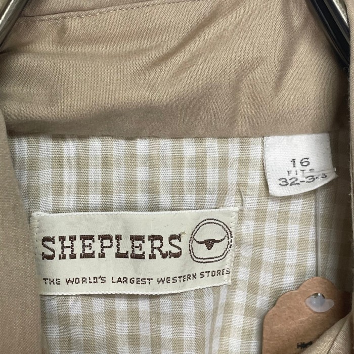 SHEPLERS   長袖ウエスタンシャツ　L | Vintage.City 古着屋、古着コーデ情報を発信