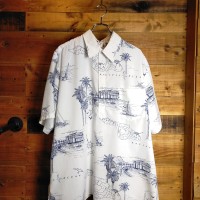 Go BaReFooT / プルオーバーアロハシャツ/ Made In USA / USED | Vintage.City ヴィンテージ 古着