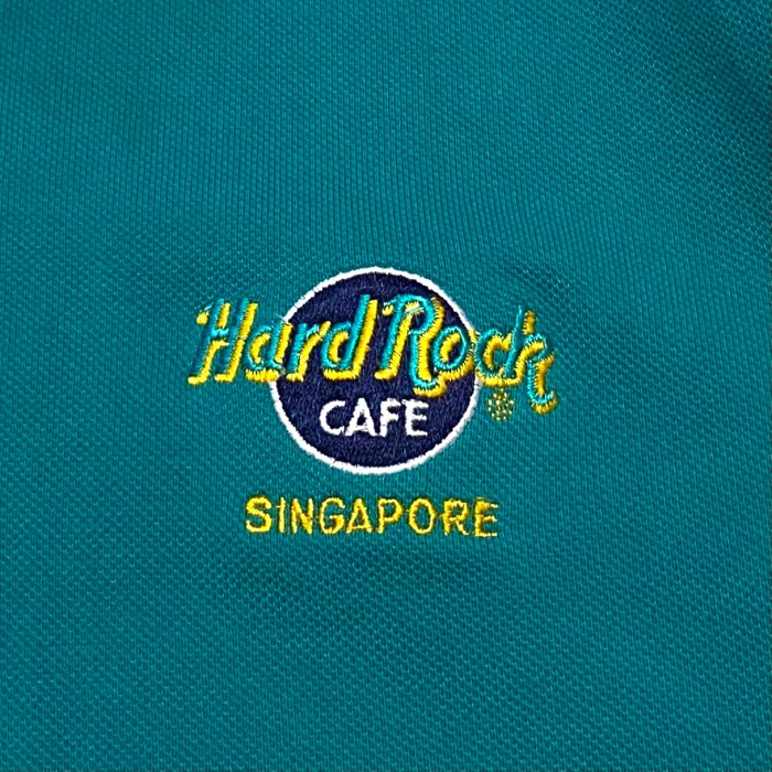 美品 Hard Rock CAFE 刺繍ロゴポロシャツ メンズM | Vintage.City 古着屋、古着コーデ情報を発信