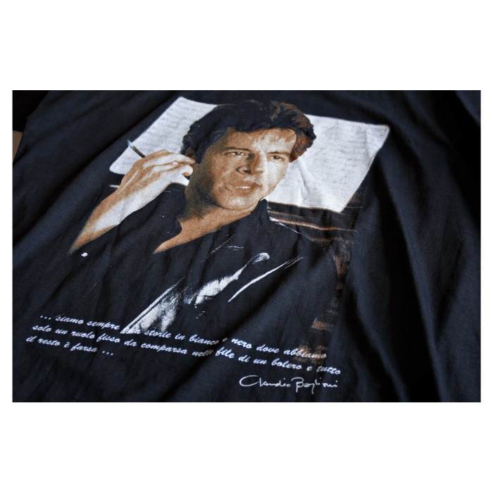(Deadstock) “Claudio Baglioni” 1996 Vintage Tour Tshirt | Vintage.City 빈티지숍, 빈티지 코디 정보