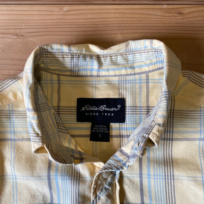 eddie bauer pullover check b/d shirts | Vintage.City 古着屋、古着コーデ情報を発信