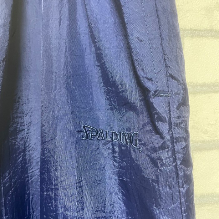 【W32×L30】SPALDING   ナイロンパンツ　ナイロン100%　刺繍 | Vintage.City 古着屋、古着コーデ情報を発信