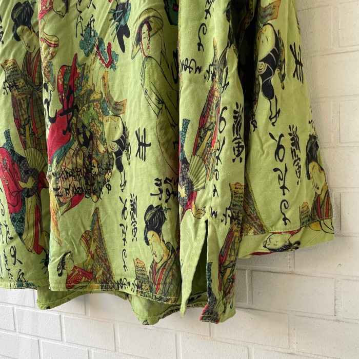 【Tianello】Japanese pattern shirts USA 古着 総柄シャツ 和柄 | Vintage.City 古着屋、古着コーデ情報を発信