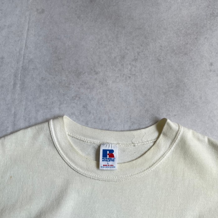 90s RUSSEL ATHLETIC printed T-shirt Made in U.S.A. | Vintage.City 빈티지숍, 빈티지 코디 정보
