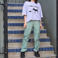 USA VINTAGE PRETTYLITTLETHING GREEN COLOR POCKET EASY PANTS/アメリカ古着グリーンカラーポケット付イージーパンツ | Vintage.City ヴィンテージ 古着