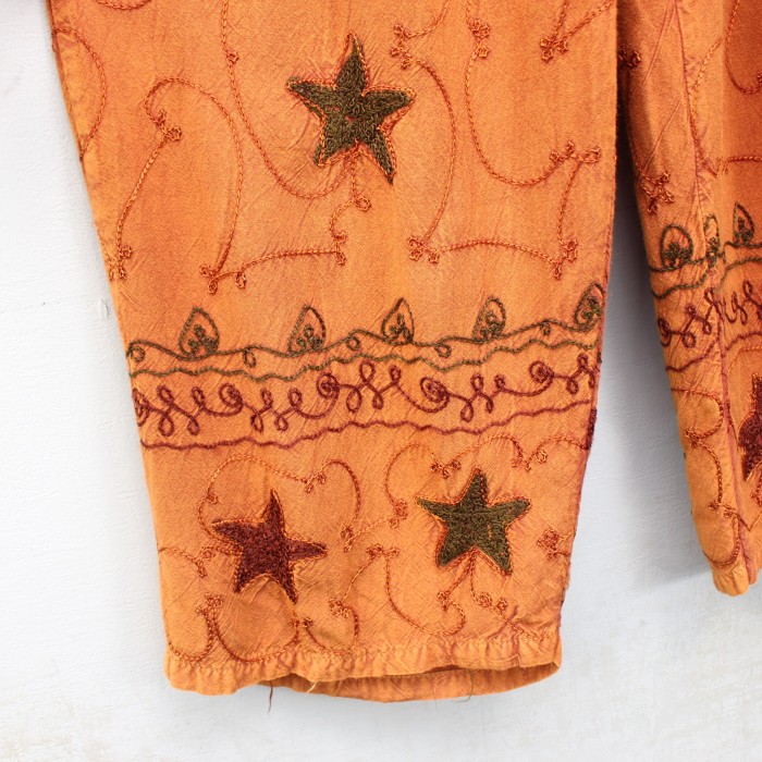 USA VINTAGE EMBROIDERY DESIGN EASY PANTS/アメリカ古着刺繍デザインイージーパンツ | Vintage.City 古着屋、古着コーデ情報を発信