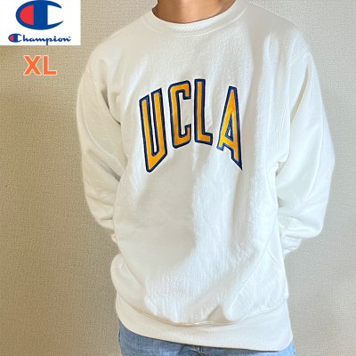 美品 UCLA 90s XL USA チャンピオン リバースウィーブ パーカーmadeinusa