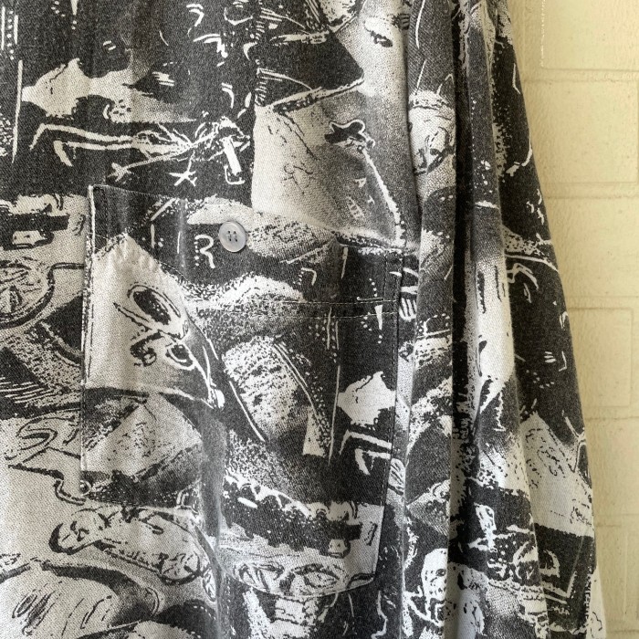 【vintage】pattern shirts USA 古着 総柄シャツ | Vintage.City 빈티지숍, 빈티지 코디 정보