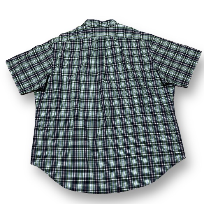 RALPH LAUREN 90s〜00s classic fit plaid BD shirt ラルフ